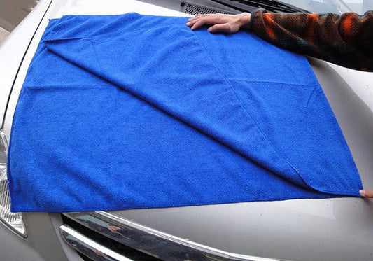 Apex Auto™ Premium Microfiber Drying Towel – Blue