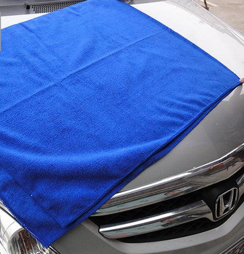 Apex Auto™ Premium Microfiber Drying Towel – Blue
